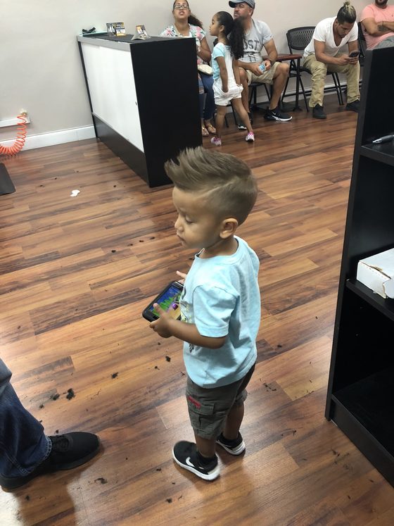 Fresh taper fade finished at Yovany Barbershop #1 on Pine Island Rd, Cape Coral