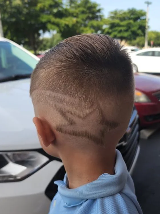Beard trim and line up at Yovany Barbershop in North Port, FL
